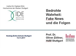 Wie kann man Schülerinnen und Schüler für Fragen der Medienethik aufschließen? Dies war der Ansatzpunkt der Lehrerfortbildung zum Thema 'Bedrohte Wahrheit' am 15.11.2017 an der Hedwig-Dohm-Schule in Stuttgart. (Grafik: Oliver Zöllner) Wie kann man Schülerinnen und Schüler für Fragen der Medienethik aufschließen? Dies war der Ansatzpunkt der Lehrerfortbildung zum Thema 'Bedrohte Wahrheit' am 15.11.2017 an der Hedwig-Dohm-Schule in Stuttgart. (Grafik: Oliver Zöllner)